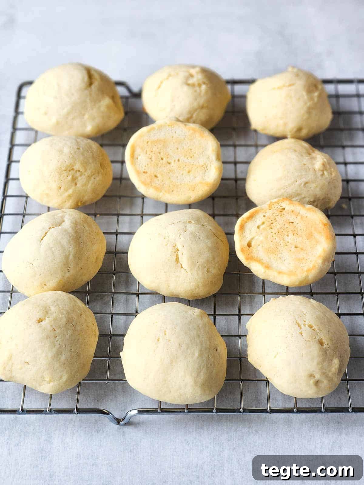 Italian Lemon Drop Cookies Recipe — Zesty Citrus Shortbread Tips 8 Cookies on a wire rack.