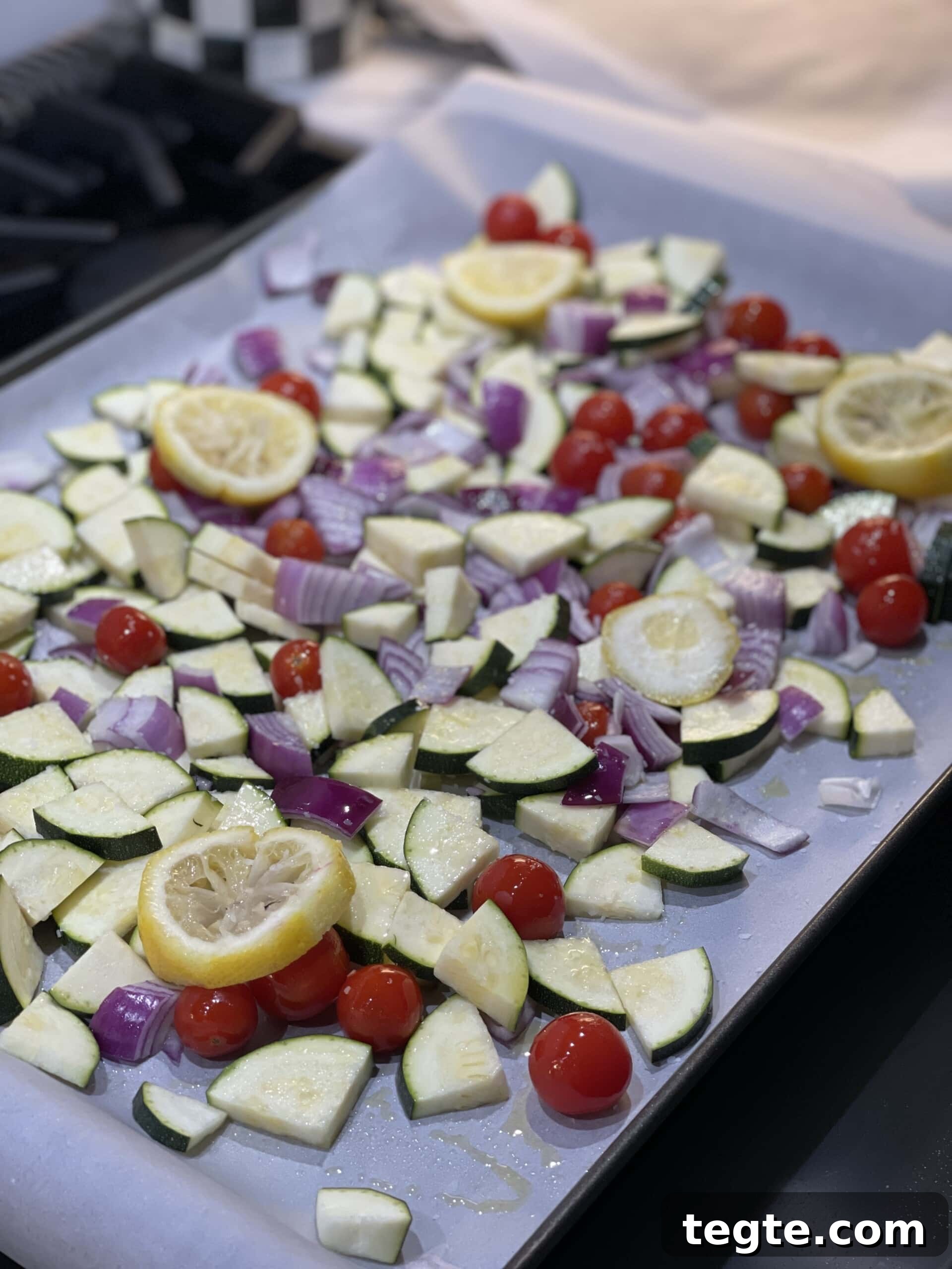 Sheet Pan Italian Chicken with Roasted Vegetables 6 sheet pan italian chicken and vegetables