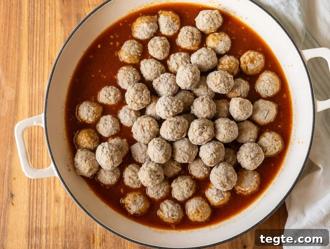 frozen meatballs in korean bbq sauce
