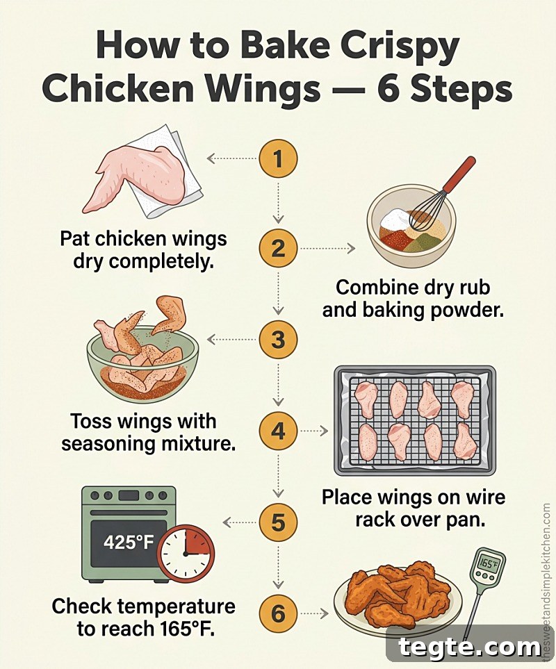 How to Bake Crispy Chicken Wings