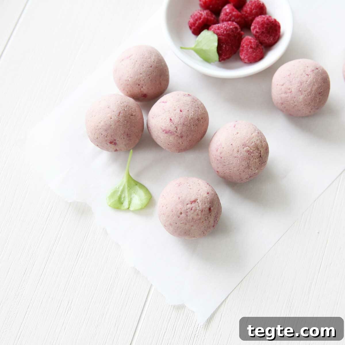 Raspberry Cheesecake Protein Bites — High-Energy Snack Recipe 2 Raspberry Cheesecake Protein Balls (Healthy Energy Bites)