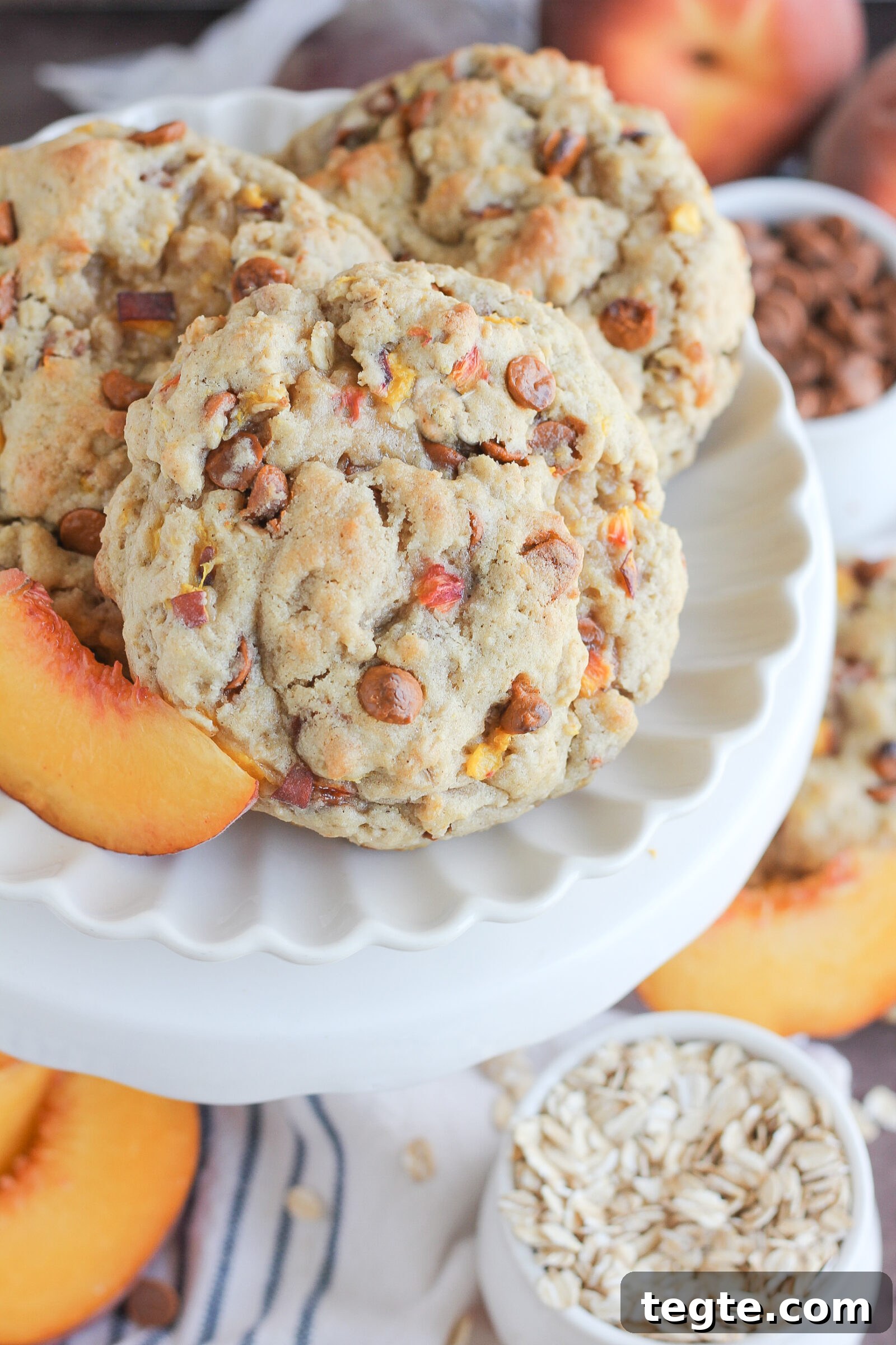 Fresh peaches
