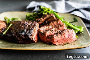 Smoked Tri-Tip Roast: Flavorful Low-and-Slow BBQ Recipe 9 Garlic-Rosemary marinated grilled flap steak
