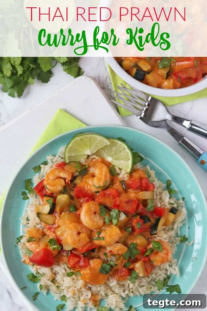 Spicy Thai Red Prawn Curry Recipe for Authentic Flavors 8 Thai Red Prawn Curry Pinterest Pin