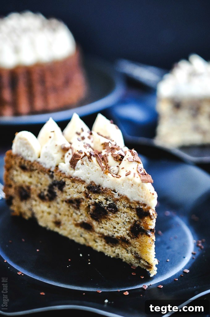 Banana Cake with Peanut Butter Chantilly