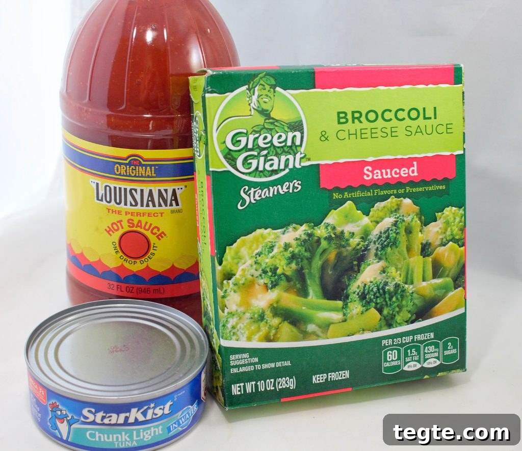 Broccoli and Cheddar Tuna Bake with Creamy Sauce 3 Healthy Broccoli & Cheese Tuna Meal