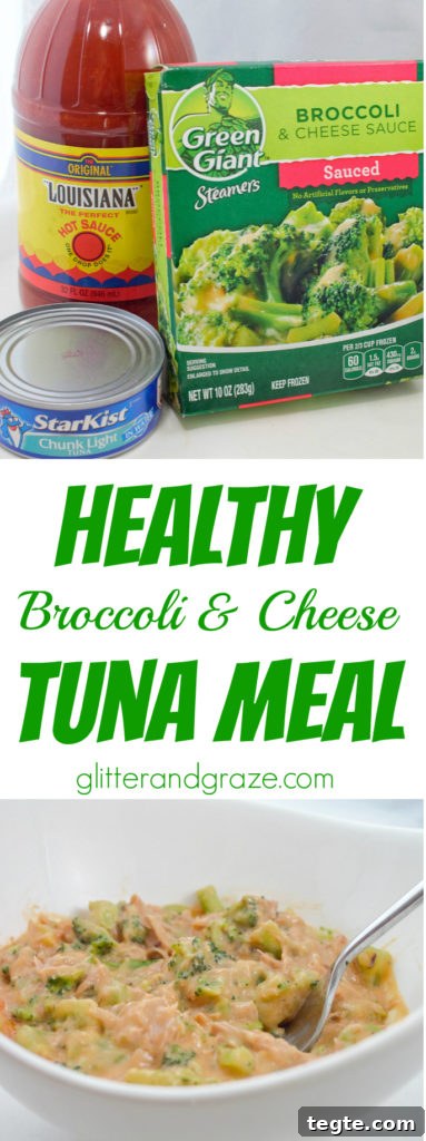 Broccoli and Cheddar Tuna Bake with Creamy Sauce 6 Healthy Broccoli & Cheese Tuna Meal