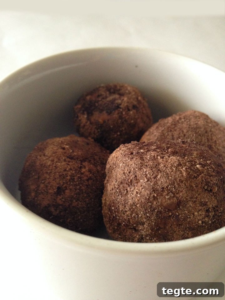 No-bake, and only 4 ingredients makes these vegan mocha protein bites the perfect pick-me-up snack.
