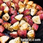 Crispy Air Fryer Garlic and Rosemary Potatoes 12 Air Fryer Garlic Rosemary Potatoes