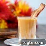 cinnamon carrot soup in shot glasses