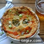 Buffalo Blue Chicken Pot Pies with Bacon Cheddar Crust 2 img 7624 6