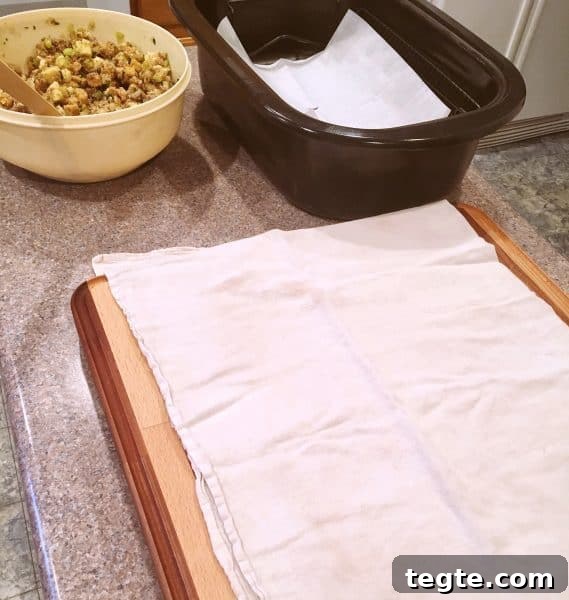 Perfect Roast Thanksgiving Turkey Recipe 8 Turkey Prep Area