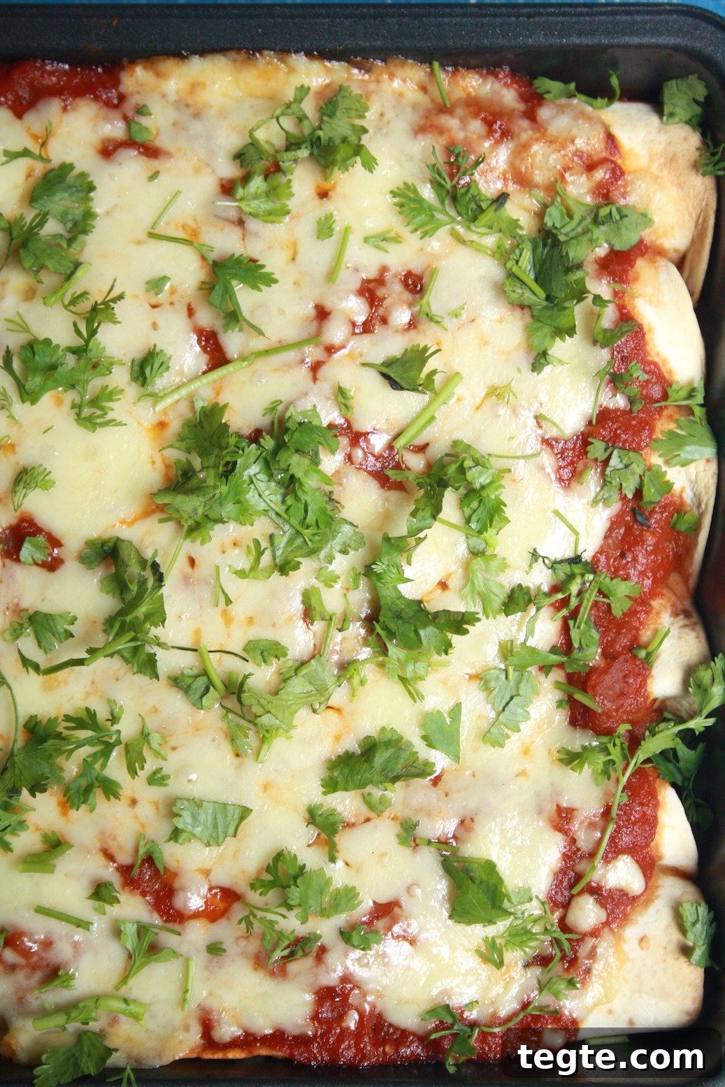 Spinach, Artichoke & Mushroom Enchiladas with Creamy Cheese Sauce 6 SpinachArtichokeEnchiladas1