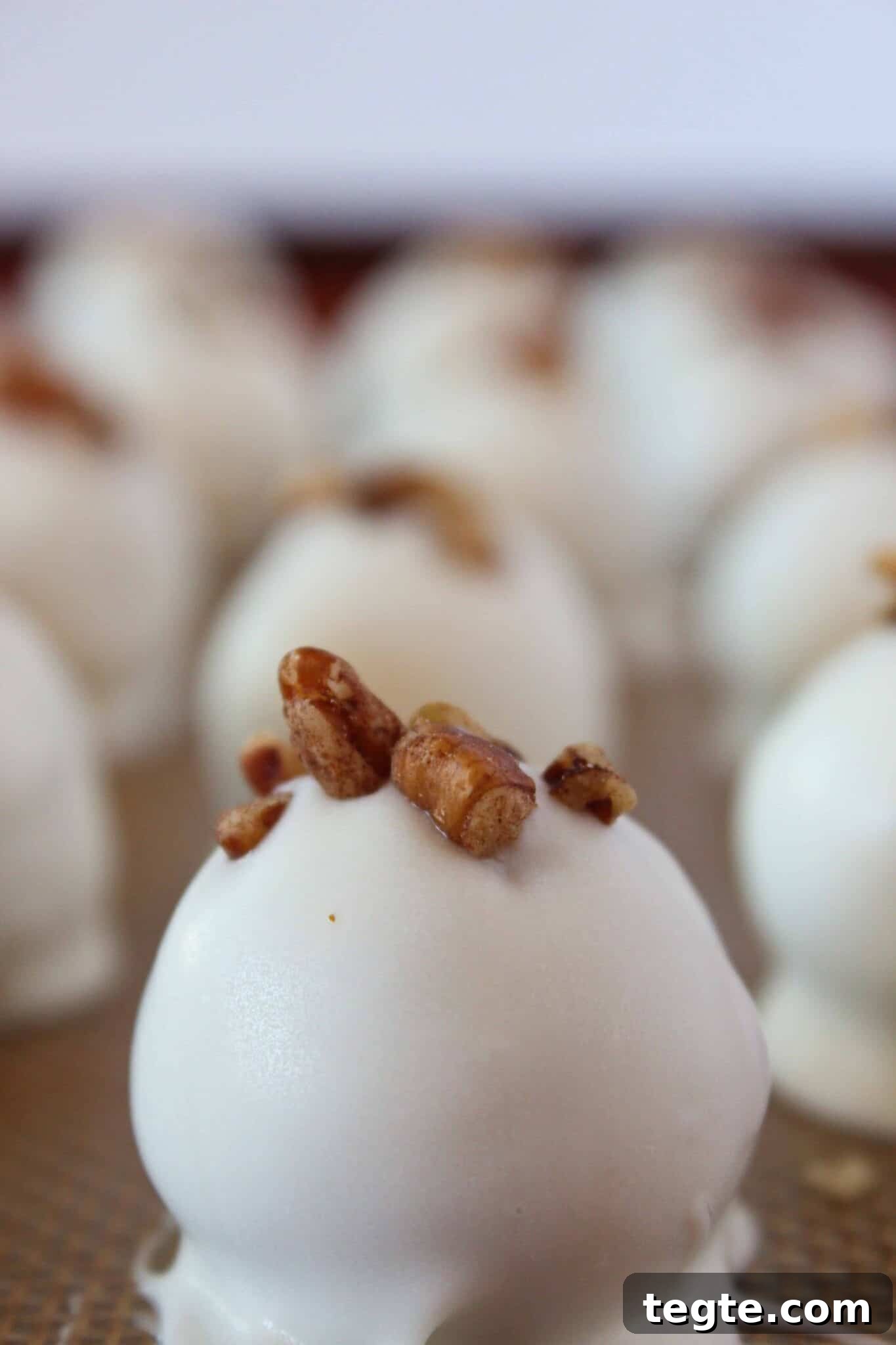 Pecan Sandies Truffles: Melt‑In‑Your‑Mouth Pecan Chocolate Truffles 11 Pecan Sandie Truffles Recipe featured by top US dessert blogger, Practically Homemade