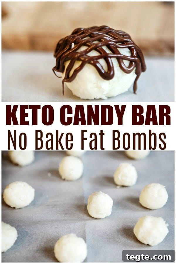 Keto Candy Bar Fat Bomb Recipe — Low-Carb Dessert Bites 6 keto candy bar fat bombs