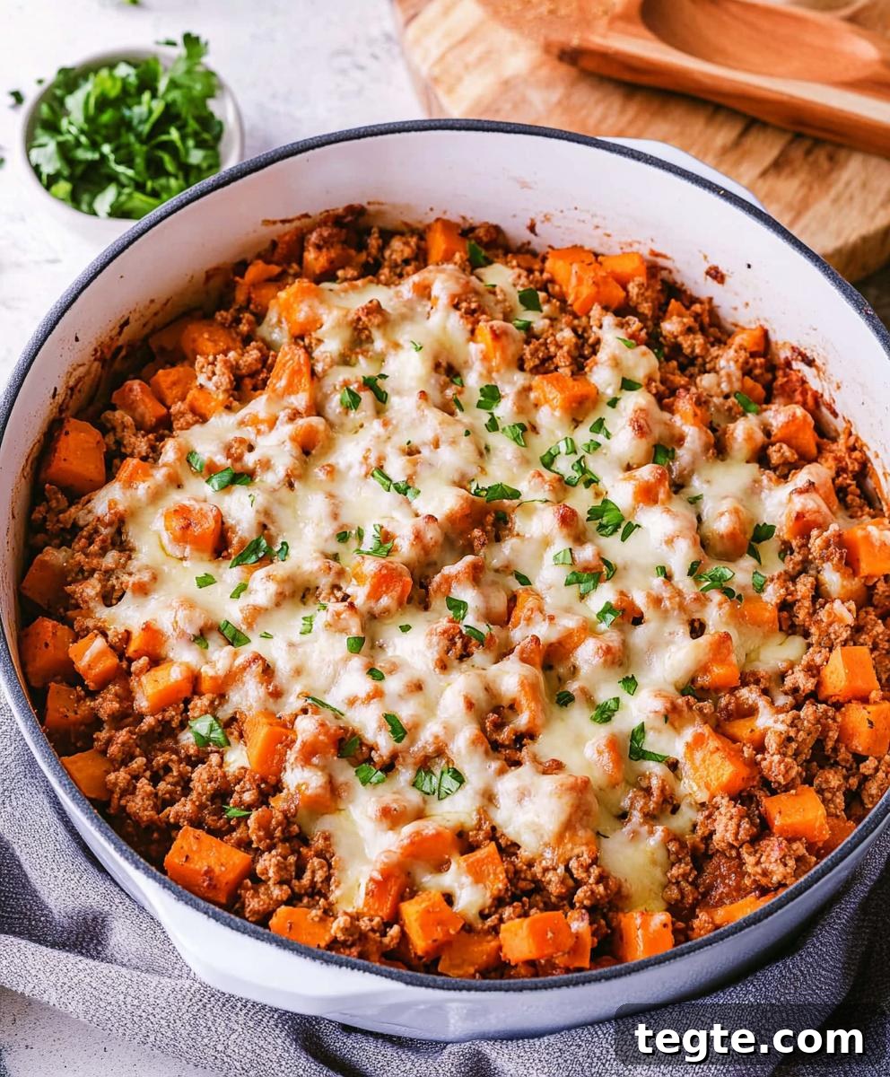 Ground Turkey and Sweet Potato Bake: One-Pan Comfort Meal 2 Ground Turkey Sweet Potato Bake Recipe