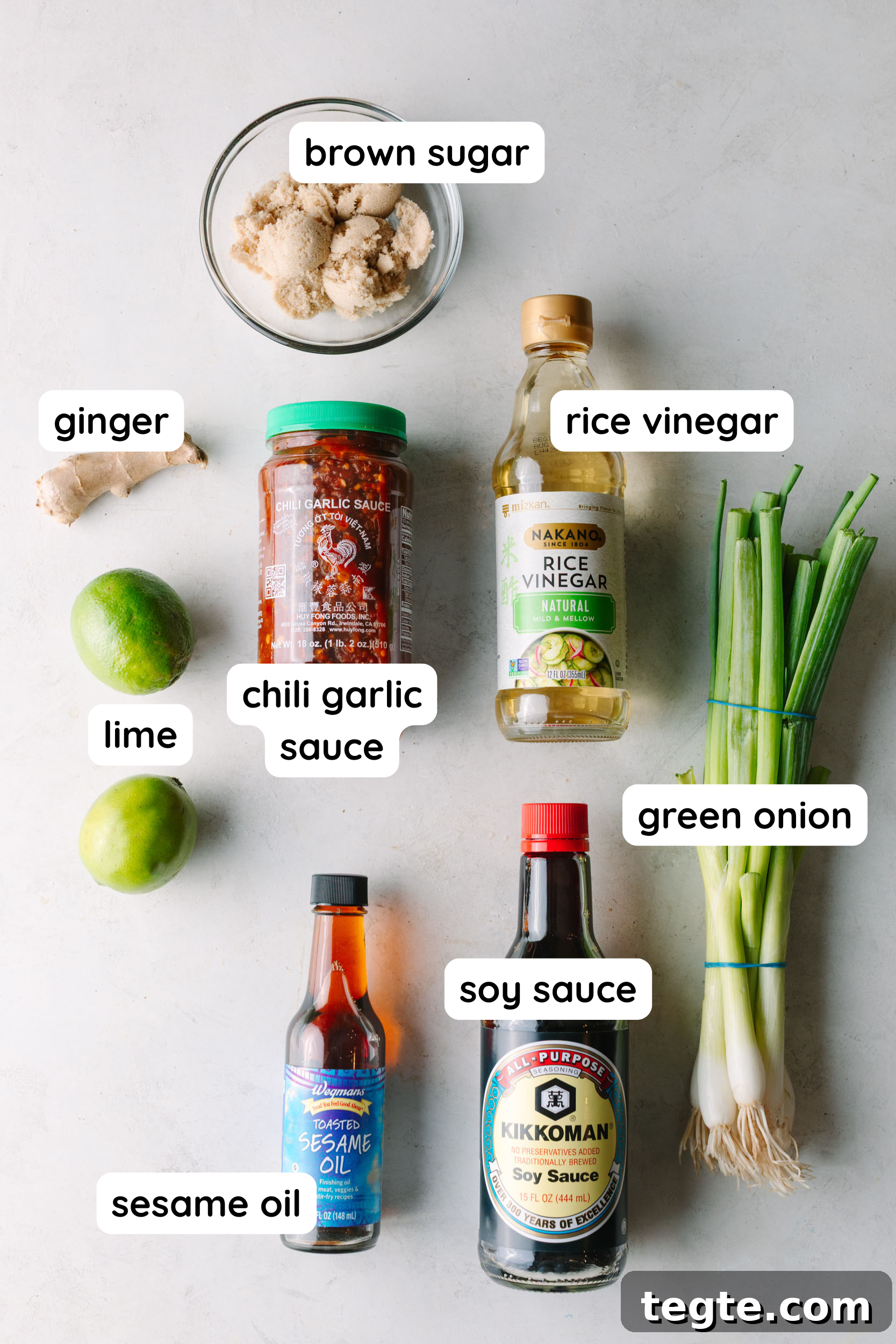 Asian Chili Garlic Chicken Wings Recipe 3 Asian chicken wings ingredients.